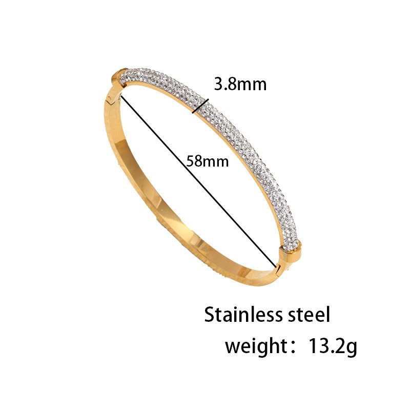 STAR | STARRY TITANIUM DIAMOND BRACELET