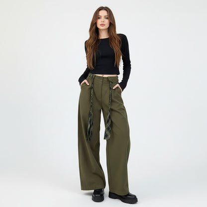 INDIE | HIGH-WAIST DRAPEY PANTS
