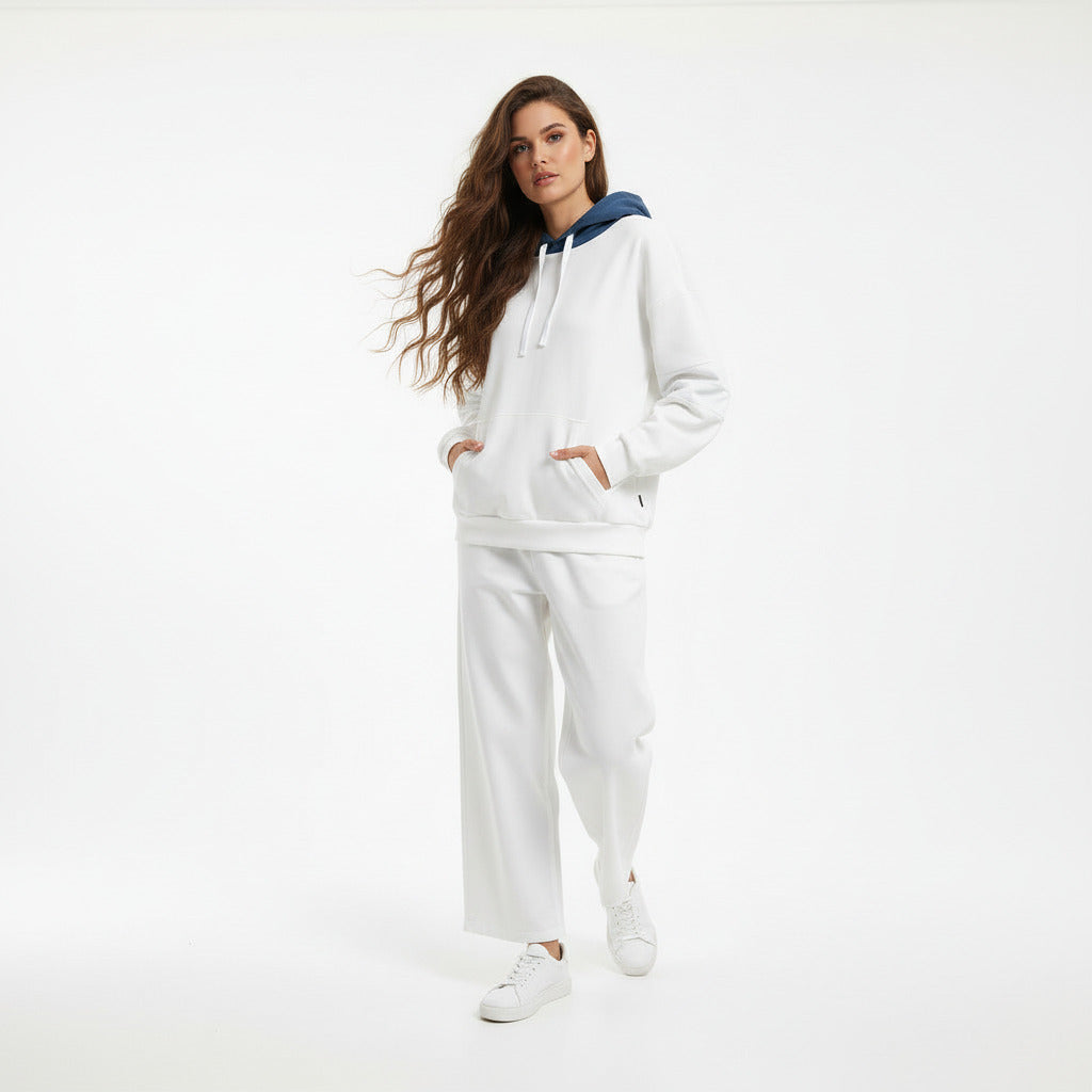 STRIPE | COLOUR BLOCK SWEATSHIRT