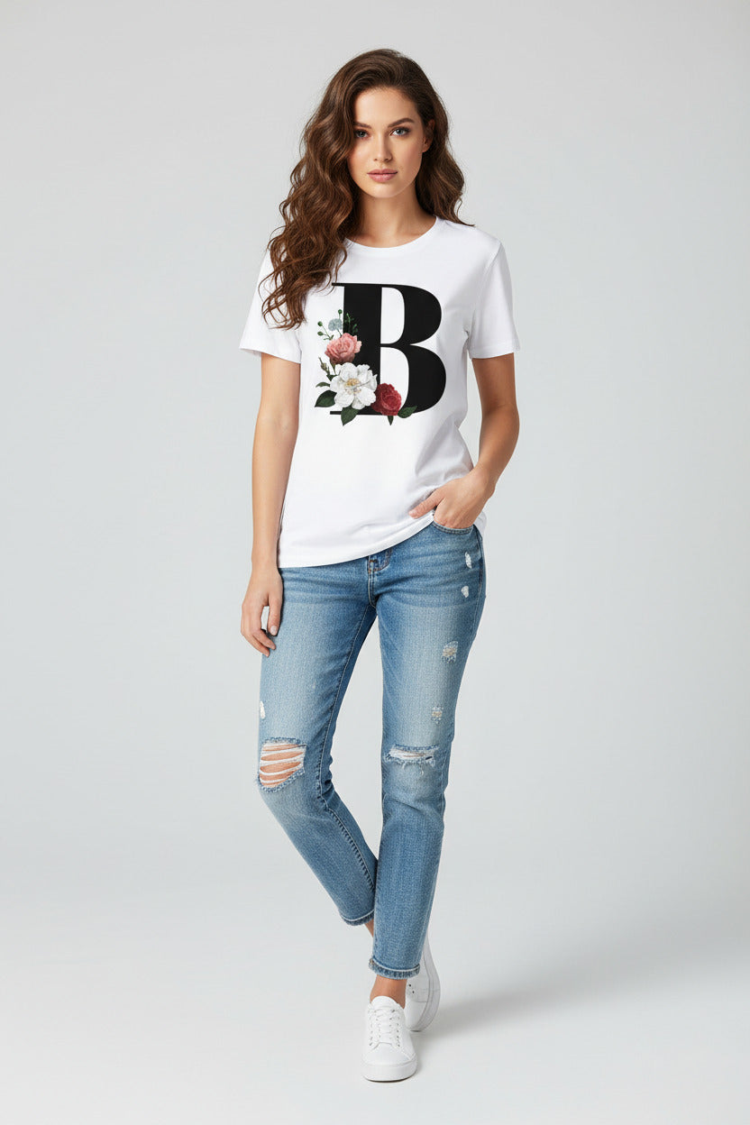 KYRA | FLORAL MONOGRAM