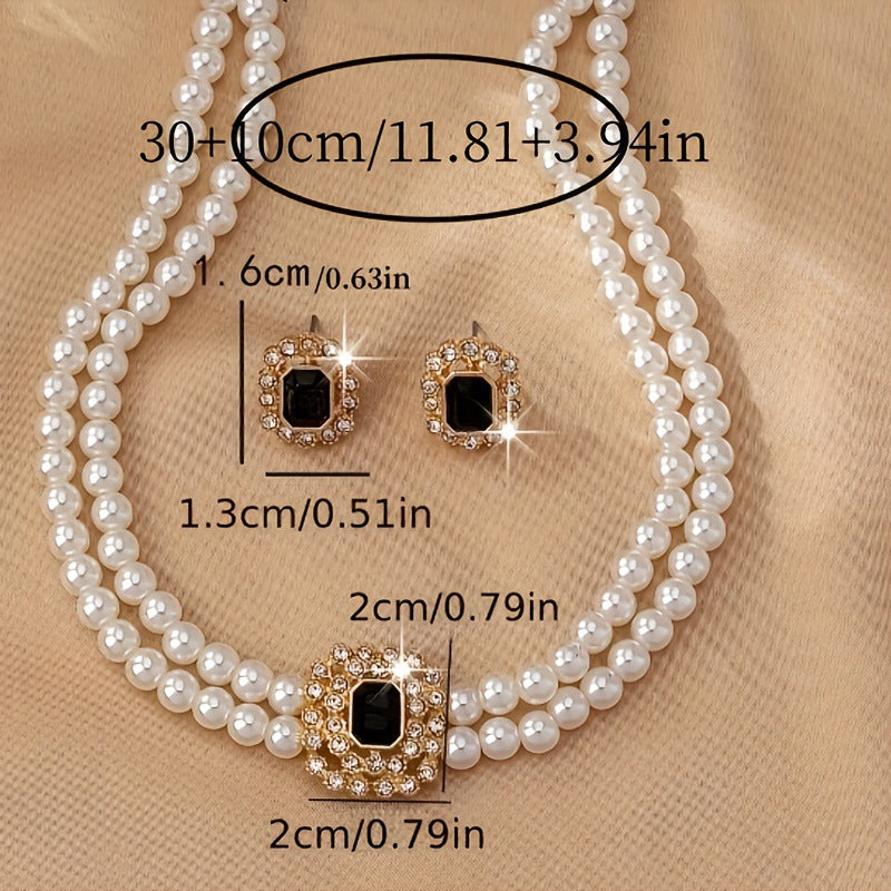 LYRA | PEARL & DIAMOND SET
