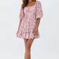 FLEUR | SQUARE NECK LANTERN DRESS