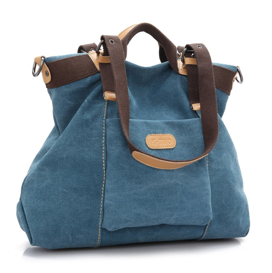 CANVAS | VINTAGE CANVAS STUDENT BAG
