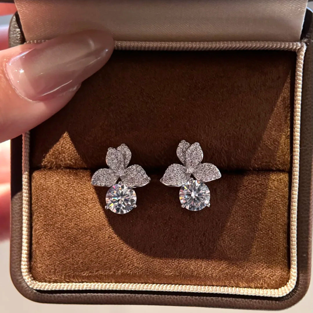LUXE | 2-CARAT ZIRCONIA STUDS