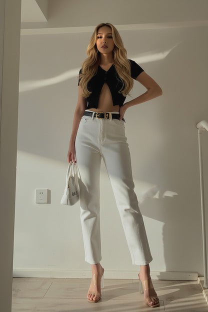 ROSA | RETRO SLIM CAPRIS