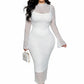 ISABEAU | SHEER LACE BODYCON