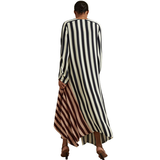 ZARA | LOOSE STRIPED CASUAL DRESS