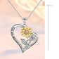 DIANA | DIAMOND SILVER PENDANT