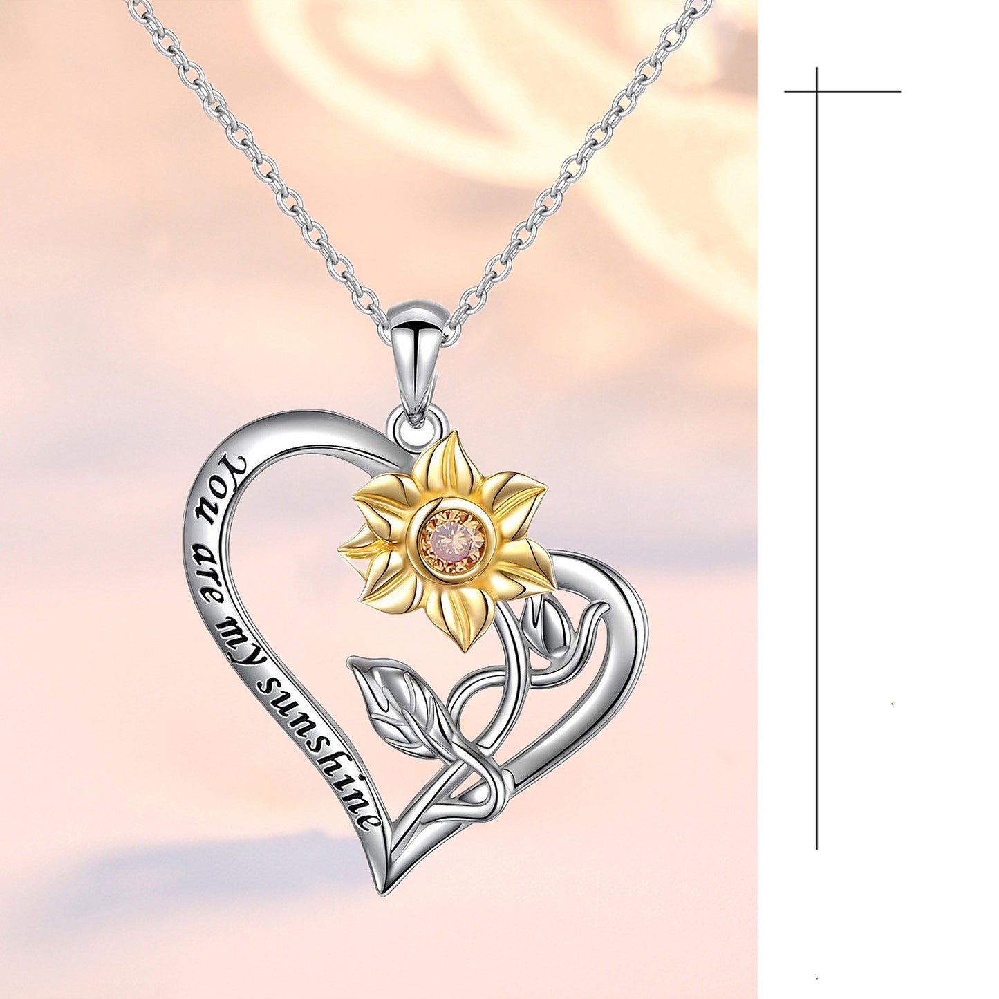 DIANA | DIAMOND SILVER PENDANT