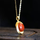 RUBY | SOUTHERN RED AGATE PENDANT