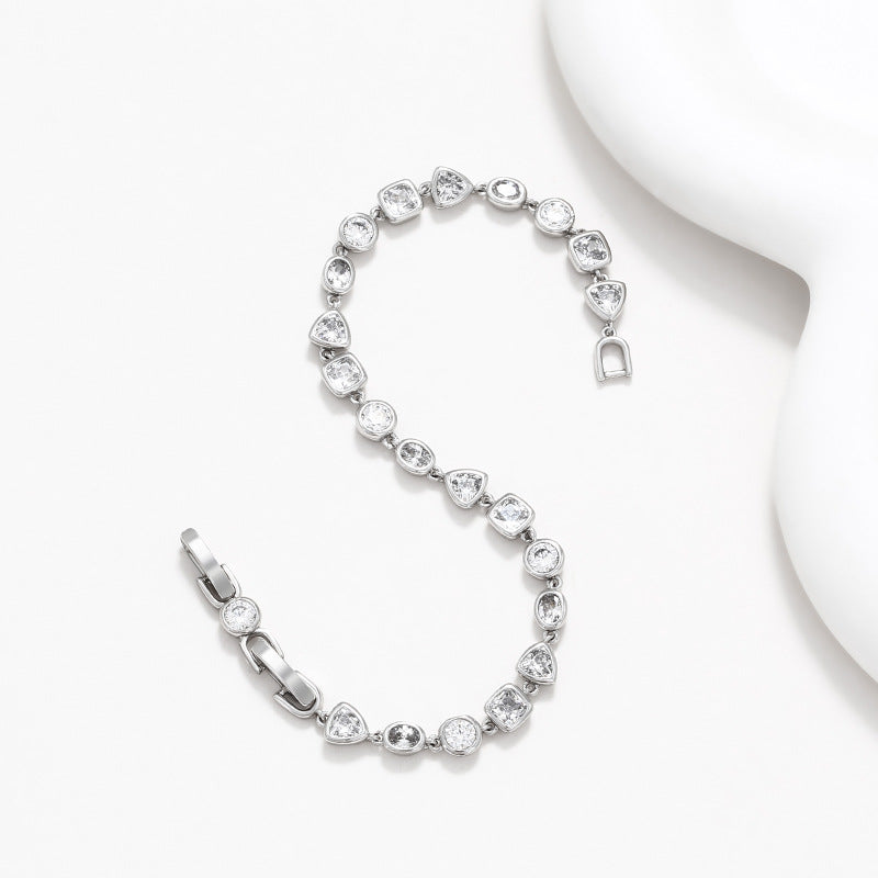 GEO | GEOMETRIC DIAMOND BRACELET