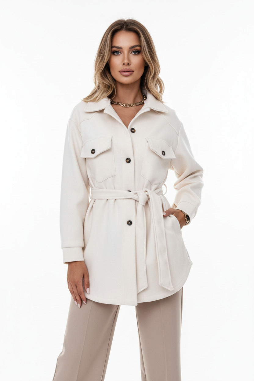 ADELE | LACE-UP POCKET JACKET
