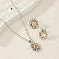 SOLANGE | SUNFLOWER ZIRCON SET