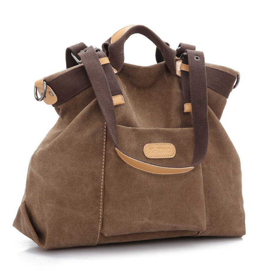 CANVAS | VINTAGE CANVAS STUDENT BAG