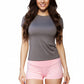 LIXA | CROSS CUTOUT SHORTS