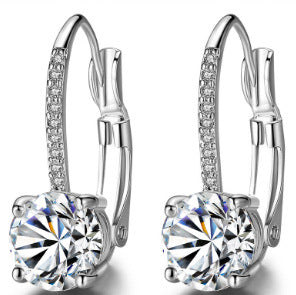 CLAW | FOUR-CLAW DIAMOND EAR HOOK
