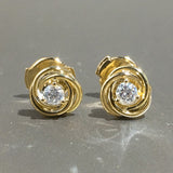 ELARA | MINIMALIST GOLD STUDS