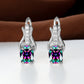 GARNET | CHAMPAGNE GOLD EAR CLIPS