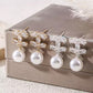 FLORA | FLORAL PEARL ZIRCON EARRINGS