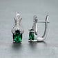 GARNET | CHAMPAGNE GOLD EAR CLIPS