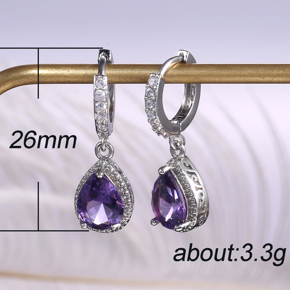 VIOLET | PRONG SET PURPLE GEMSTONE