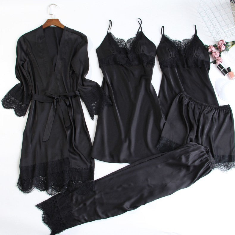 VIVIENNE | LACE NIGHTGOWN FIVE SET