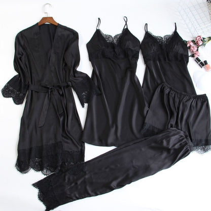 VIVIENNE | LACE NIGHTGOWN FIVE SET