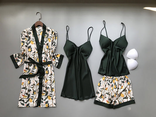 ODETTE | FOUR-PIECE PYJAMA SET