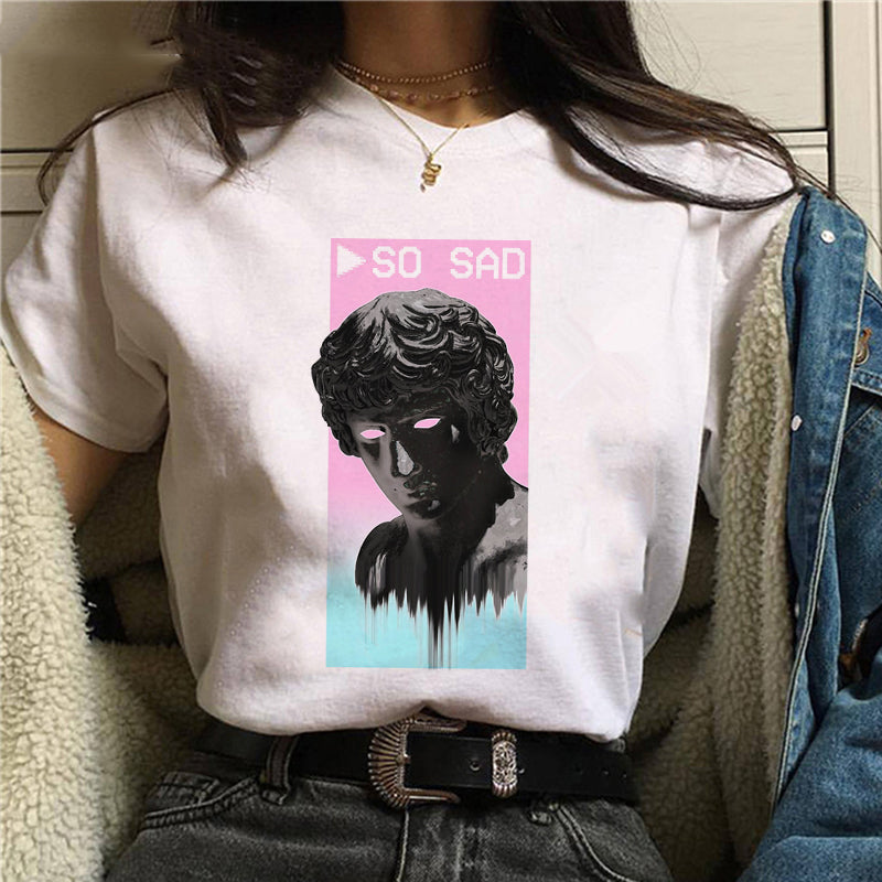 DIANA | ARTISTIC PORTRAIT PRINTED TEE
