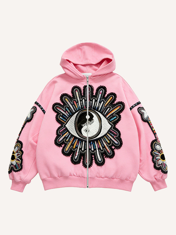 TERRA | RELAXED PRINT FLEECE