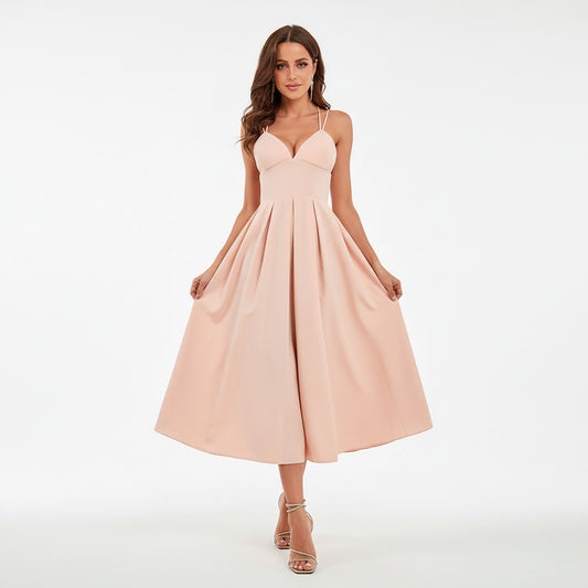 TESSA | COLORBLOCK SWING DRESS
