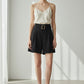 IVY | CLASSIC BELTED SUIT SHORTS