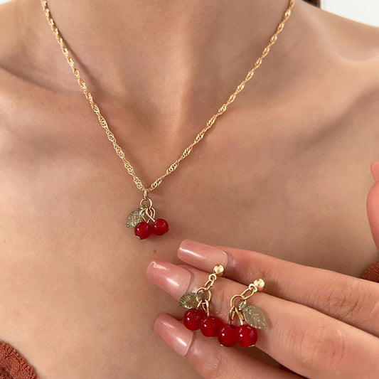 IRIS | CHERRY CLAVICLE SET