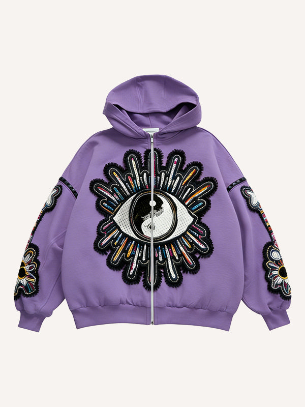 TERRA | RELAXED PRINT FLEECE