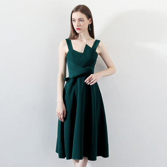 VICTOIRE | SUSPENDER EVENING DRESS