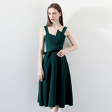 VICTOIRE | SUSPENDER EVENING DRESS