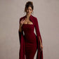 CAPRI | SLEEVELESS CAPE DRESS
