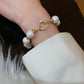 INS | ZIRCON PEARL LUXURY BRACELET