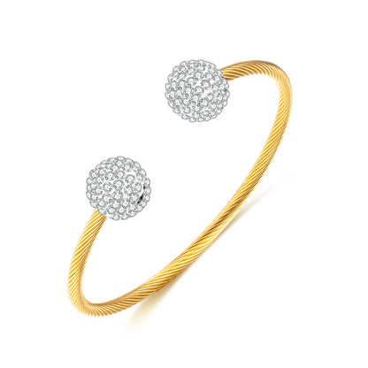 BALL | FULL DRILL BALL BRACELET