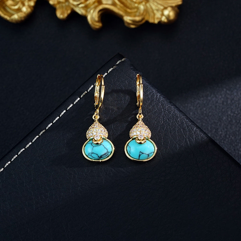 TURQUOISE | GOURD TURQUOISE SET