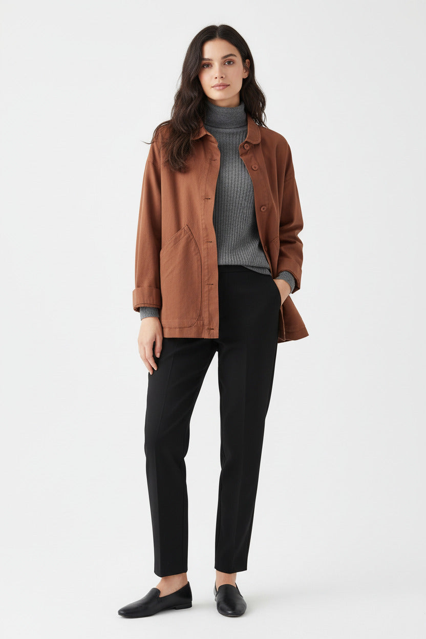 BETTE | TWILL CASUAL JACKET