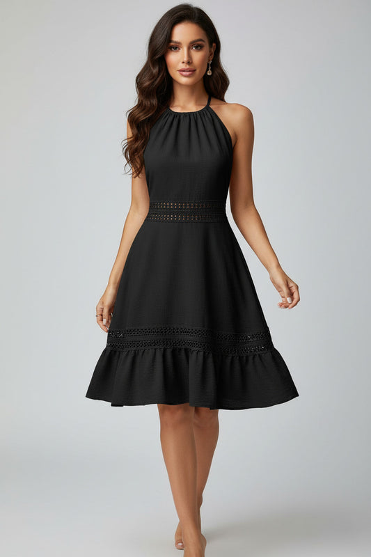 GINA | BACKLESS LACE MINI