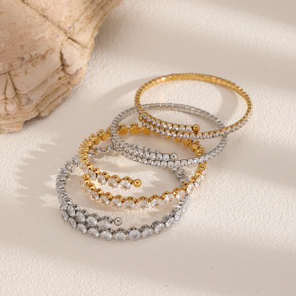 STEEL | DIAMOND STEEL BRACELET
