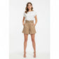 LEXI | PU LEATHER SHORTS