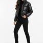 SABINE | INSULATED ECO-LEATHER PUFFER