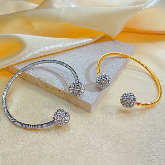 BALL | FULL DRILL BALL BRACELET