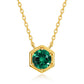CLARA | BIRTHSTONE GOLD PENDANT