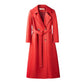 NADINE | LONG LEATHER TRENCH
