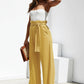 ROSÉE | CROPPED WIDE PANTS