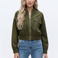 PETRA | CASUAL LEATHER COAT